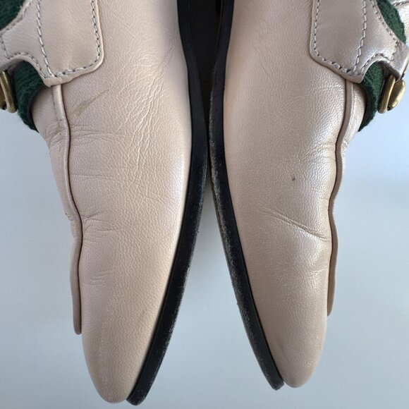 Gucci brixton horsebit & web convertible loafer in skin rose - Picture 10 of 15